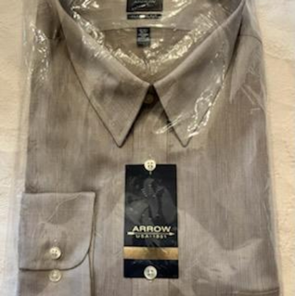 Mens Arrow wrinkle free dress shirt